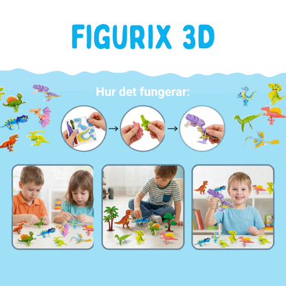 Figurix 3D - Lärande lek som barnet faktiskt fastnar för