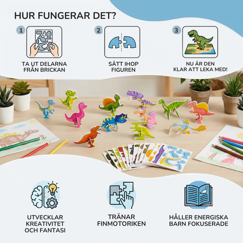 Figurix 3D - Lärande lek som barnet faktiskt fastnar för