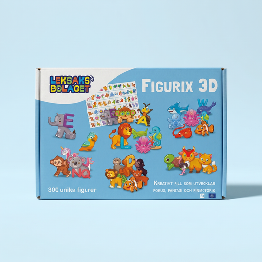 Figurix 3D - Lärande lek som barnet faktiskt fastnar för